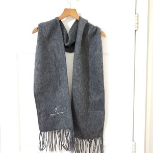 Alpaca Dark Gray Scarf